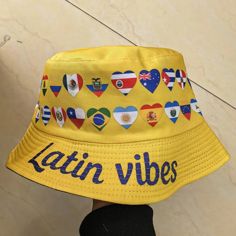 2026 World Cup Reversible Bucket Hat – Soccer Fan Sun Hat