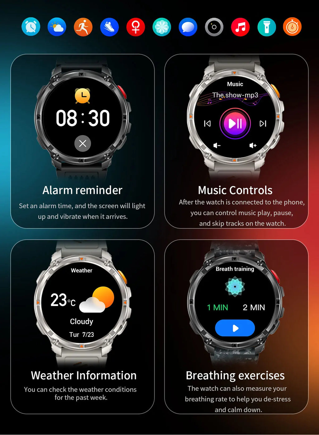 Dual-Band GPS Smart Watch – 5ATM
