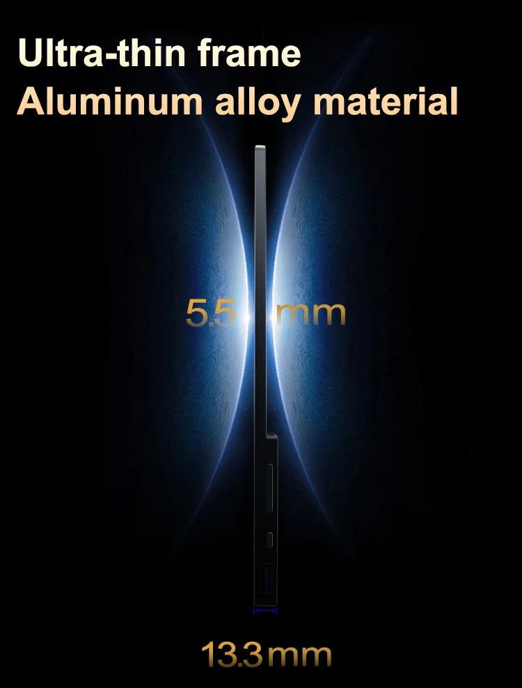 14" 4K OLED Portable Touchscreen Monitor with Stylus
