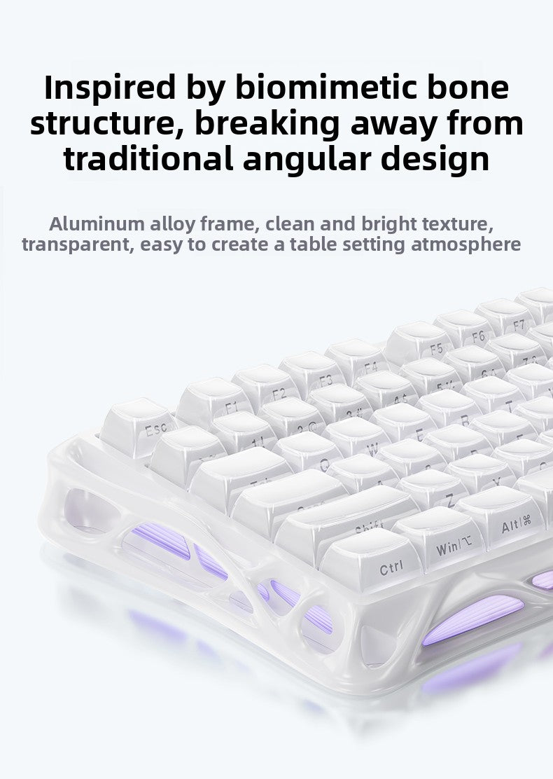 GravaStar K1 Lite Tri-Mode Gasket Mechanical Gaming Keyboard
