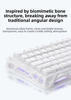 GravaStar K1 Lite Tri-Mode Gasket Mechanical Gaming Keyboard