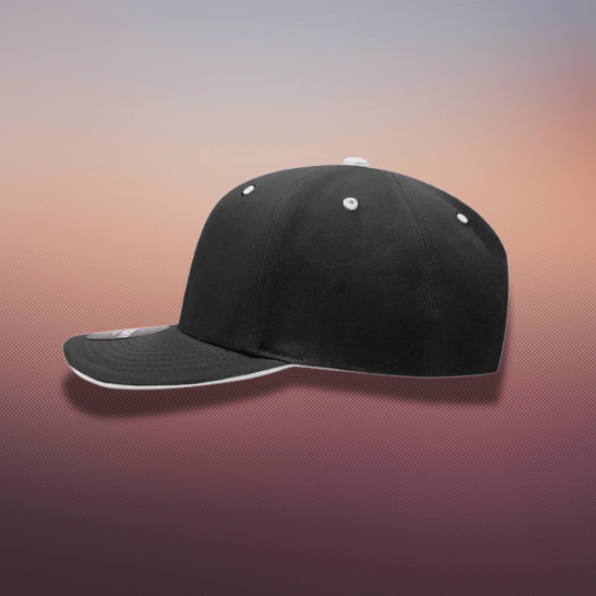 Decky - Sandwich Visor Baseball Cap, 6 Panel Sandwich Hat - Malufeto