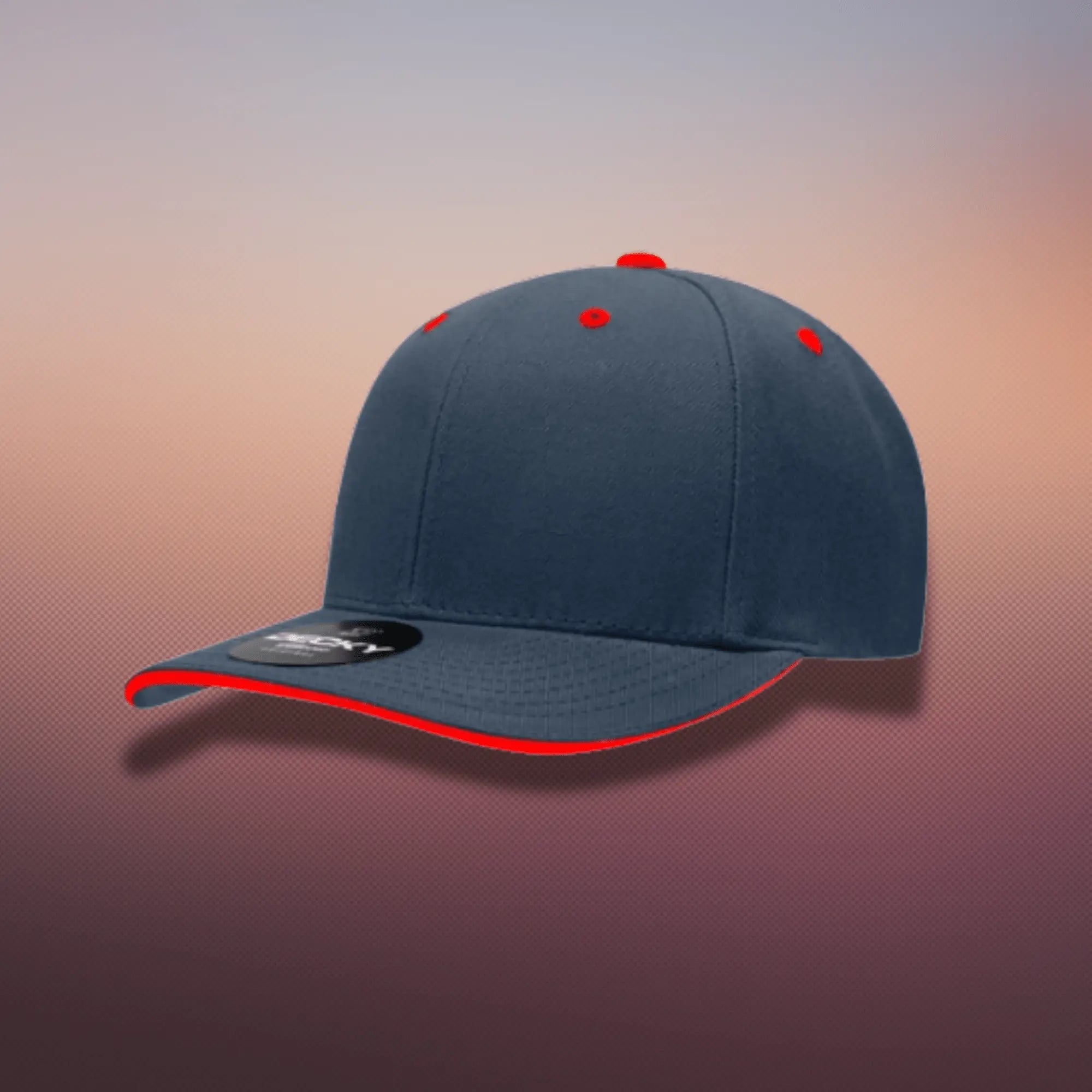 Decky - Sandwich Visor Baseball Cap, 6 Panel Sandwich Hat - Malufeto