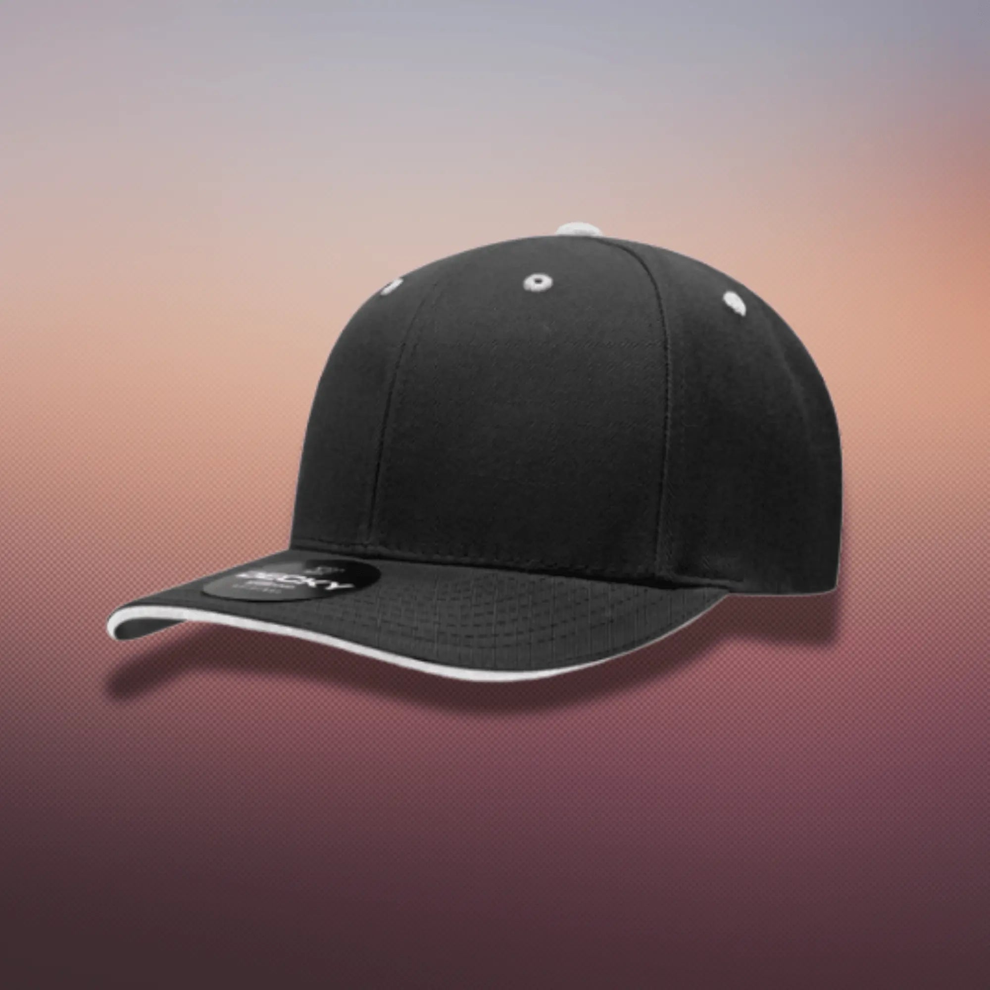 Decky - Sandwich Visor Baseball Cap, 6 Panel Sandwich Hat - Malufeto