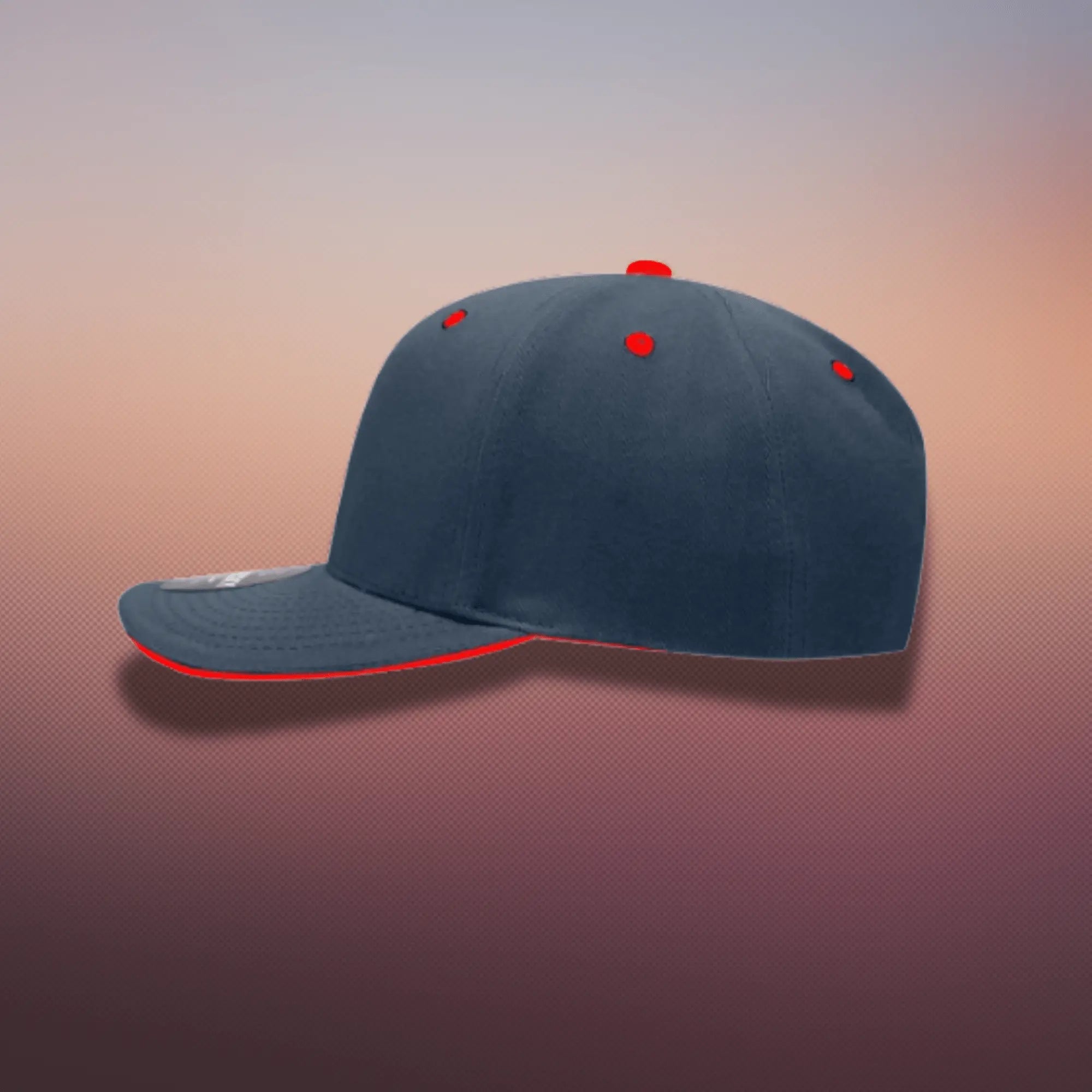 Decky - Sandwich Visor Baseball Cap, 6 Panel Sandwich Hat - Malufeto