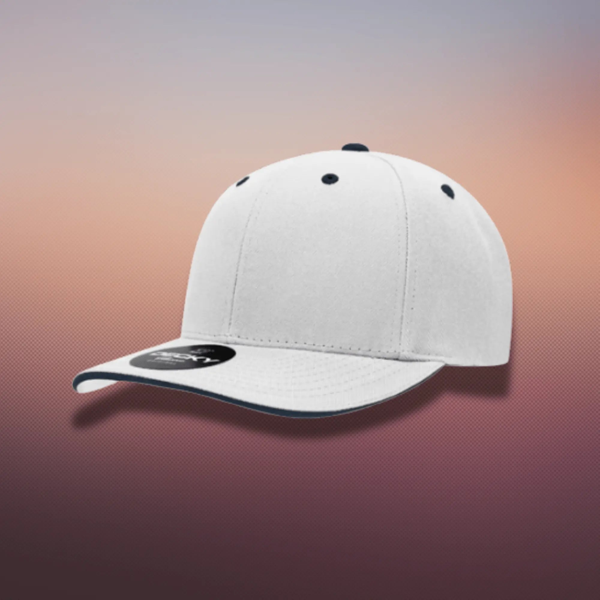 Decky - Sandwich Visor Baseball Cap, 6 Panel Sandwich Hat - Malufeto